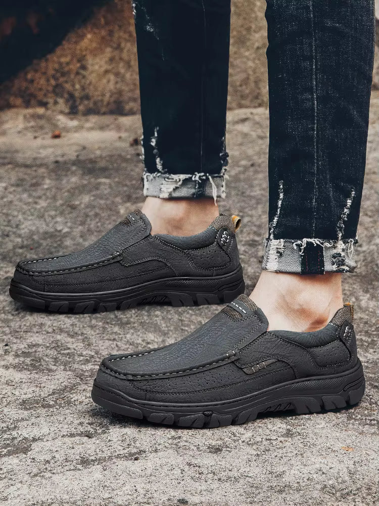 Zapato de cuero caña baja ANDREW® - Colección otoño/invierno